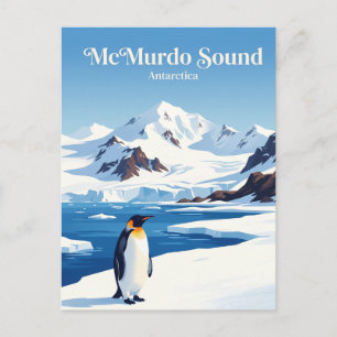 Carte Postale Son de McMurdo Antarctique