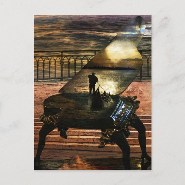 Carte Postale Sonate de Gondolier (Devant)