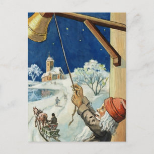 Carte Postale « Sonner la cloche » par Jenny Nystrom