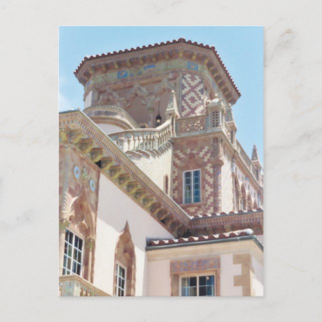 Carte Postale Sonnerie rose (Devant)