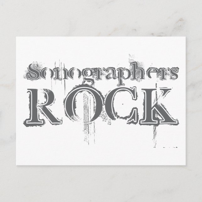 Carte Postale Sonographes Rock (Devant)