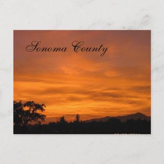 Carte Postale Sonoma Sunset 3