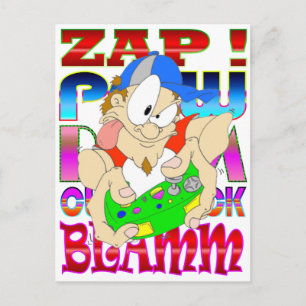 Carte Postale Sons de jeu