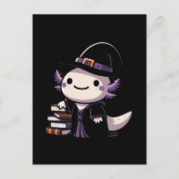 Sorcier Axolotl - Halloween Mignon