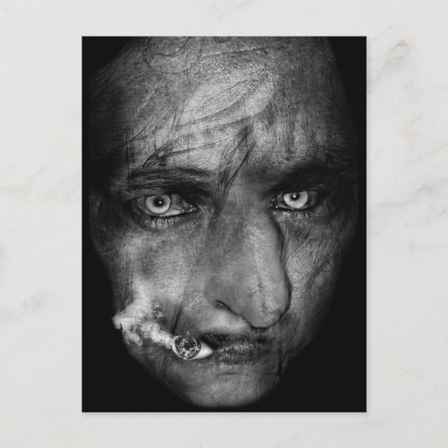 Carte Postale Sorcière (Devant)