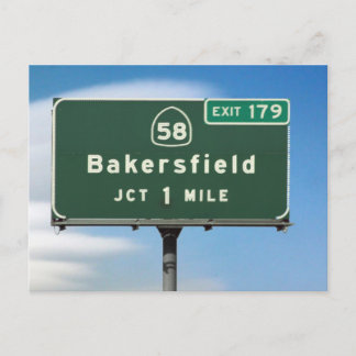 Carte Postale Sortie Bakersfield