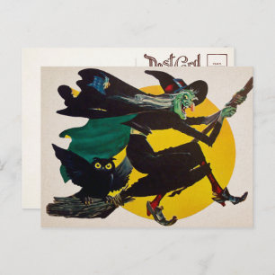 Carte postale Sortie vintage