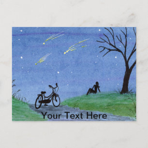Carte Postale Souhaiter une étoile