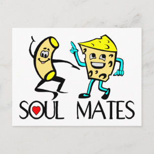 Carte Postale Soul Mates meilleurs amis