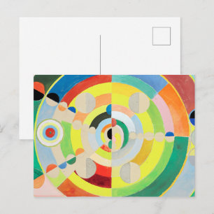 Carte Postale Soulagement de disque Robert Delaunay