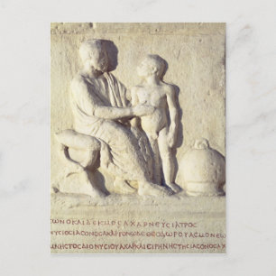 Carte Postale Soulagement représentant une visite chez le médeci
