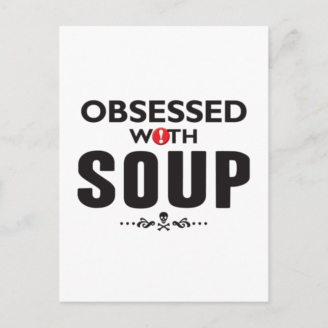 Carte Postale Soupe observée (Devant)