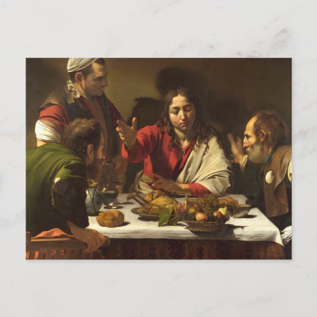 Carte Postale Souper At Emmaus (Devant)