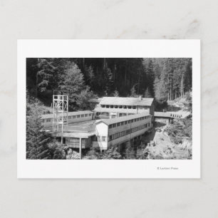Carte Postale Sources d'eau chaude olympiques, WA Lodge Voir la 