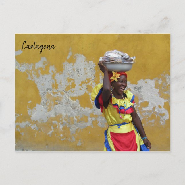 Carte Postale sourires de cartagena (Devant)