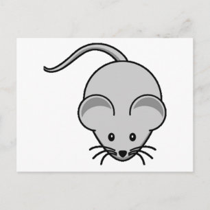 Carte Postale Souris adorable