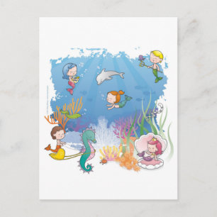 Carte Postale Sous la mer