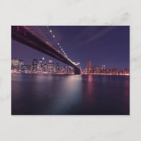 Sous le pont Brooklyn New York Skyline