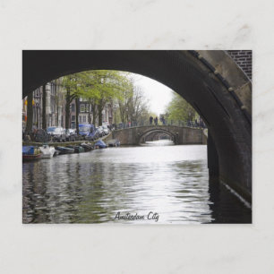 Carte Postale Sous le pont d'Amsterdam