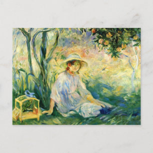 Carte Postale Sous l'Orangetree par Berthe Morisot