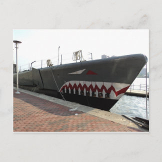 Carte Postale Sous-marin requin