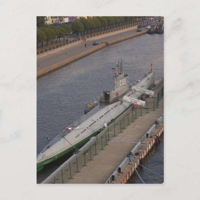 Carte Postale Sous-marin russe C189 (Devant)