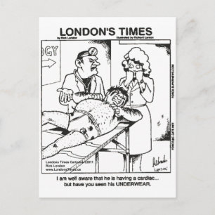 Carte Postale Sous-vêtements sales & Hôpitaux Cadeaux et T-shirt
