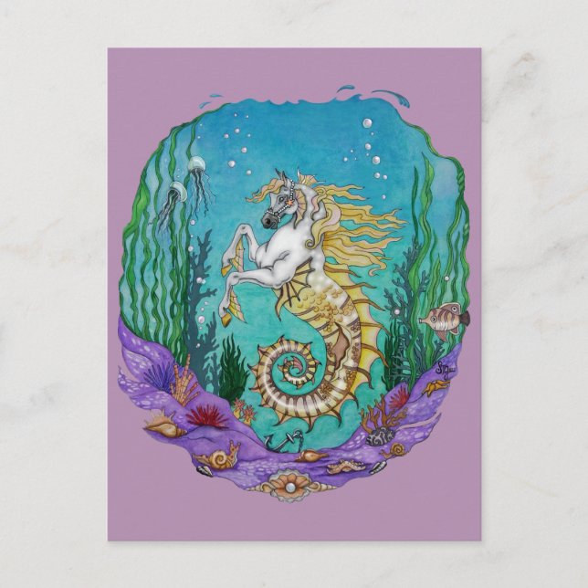 Carte Postale Sous WaterHorse (Devant)