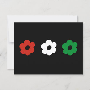 Carte Postale Soutenez les couleurs pour la paix