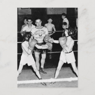 Carte Postale South Philly Boys Club Boxing, années 1940