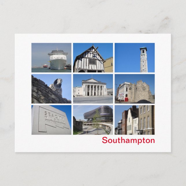 Carte Postale Southampton (Devant)