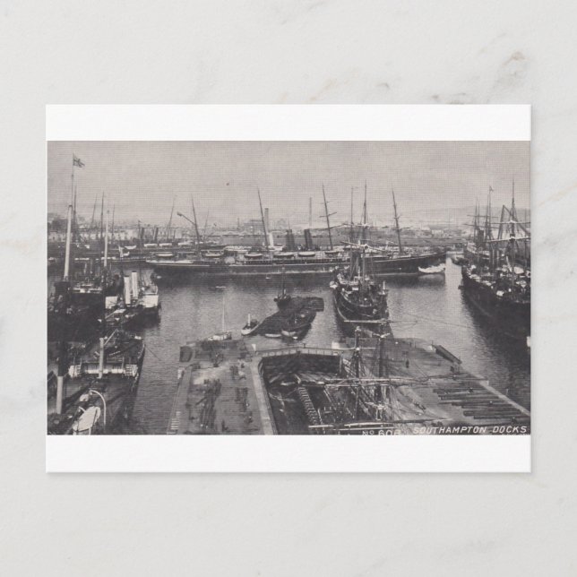 Carte Postale Southampton Docks 1905 (Devant)