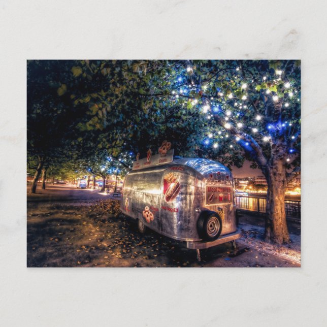 Carte Postale Southbank Food Truck, Londres (Devant)