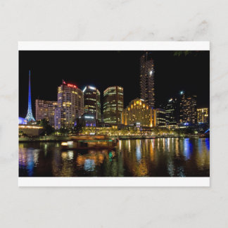 Carte Postale Southbank Melbourne.