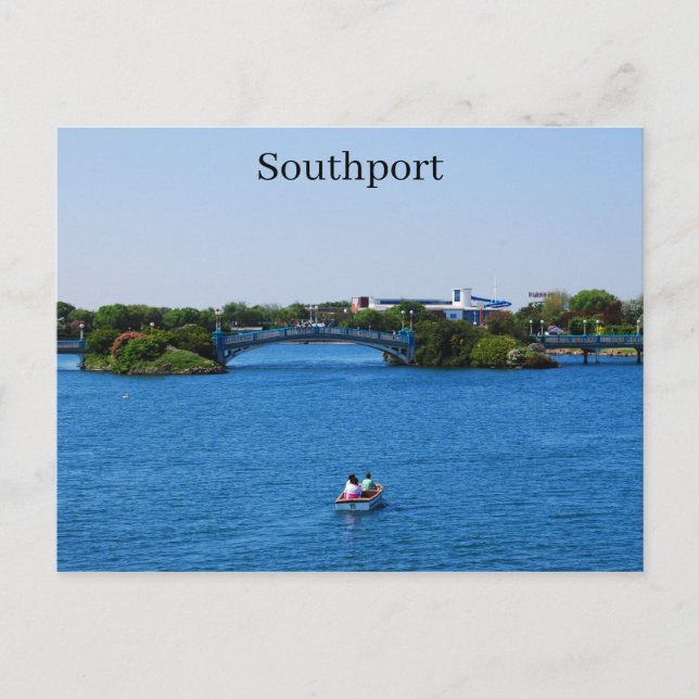 Carte Postale Southport (Devant)