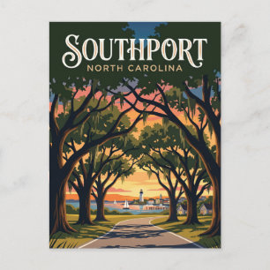 Carte Postale Southport États-Unis
