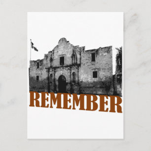 Carte Postale Souvenez-vous de l'Alamo