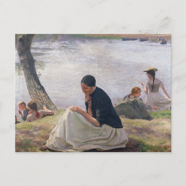 Carte Postale Souvenir, 1891 (Devant)