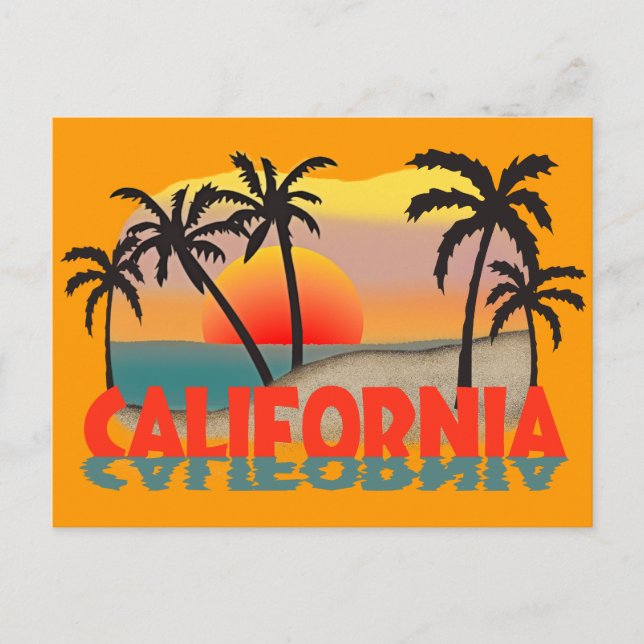 Carte Postale Souvenir de Californie (Devant)
