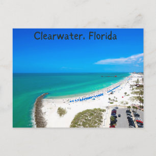 Carte Postale souvenir de la floride d'Clearwater