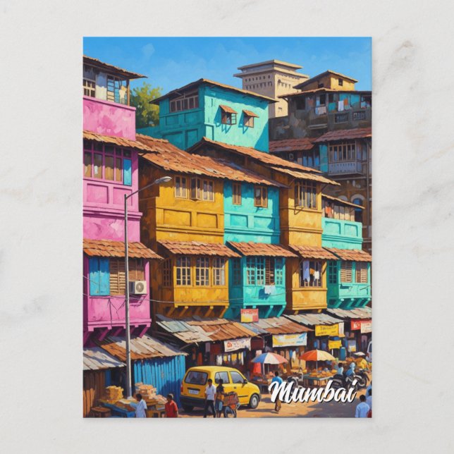 Carte Postale Souvenir de Mumbai (Devant)
