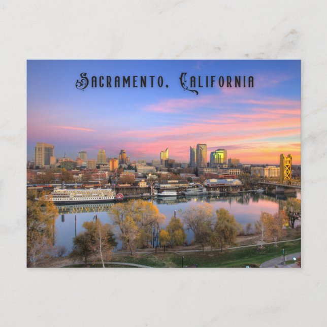 Carte postale Souvenir de Sacramento California (Devant)