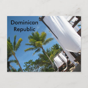 Carte postale souvenir République Dominicaine