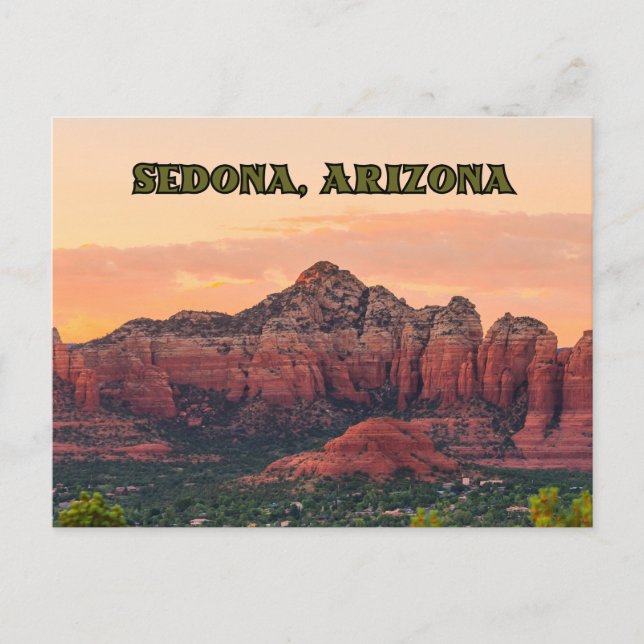 Carte postale Souvenir Sedona Arizon (Devant)