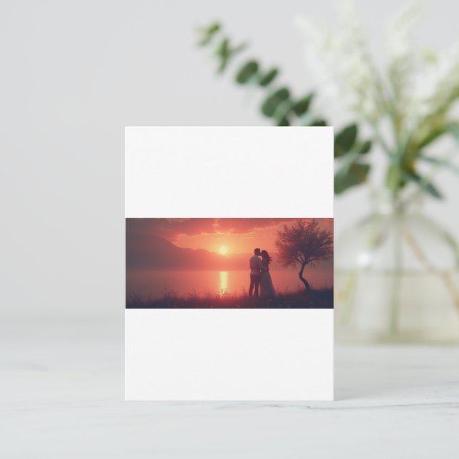 Carte Postale Souvenirs avec ses proches (Debout devant)