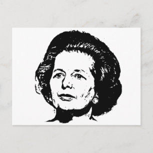 Carte Postale Souvenirs de Margaret Thatcher