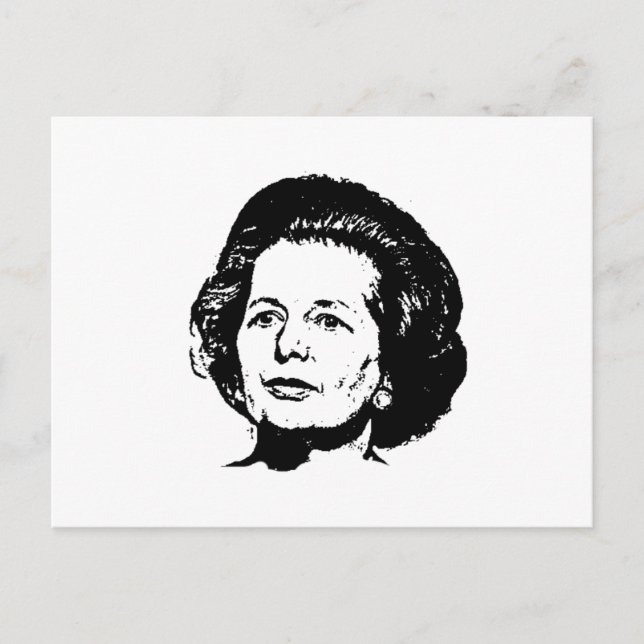 Carte Postale Souvenirs de Margaret Thatcher (Devant)