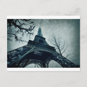 Carte Postale souvenirs de tour eiffel
