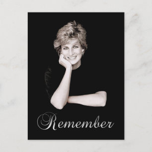 Carte Postale Souviens-toi de la princesse Diana