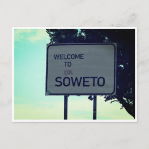 Carte Postale soweto bienvenue durban